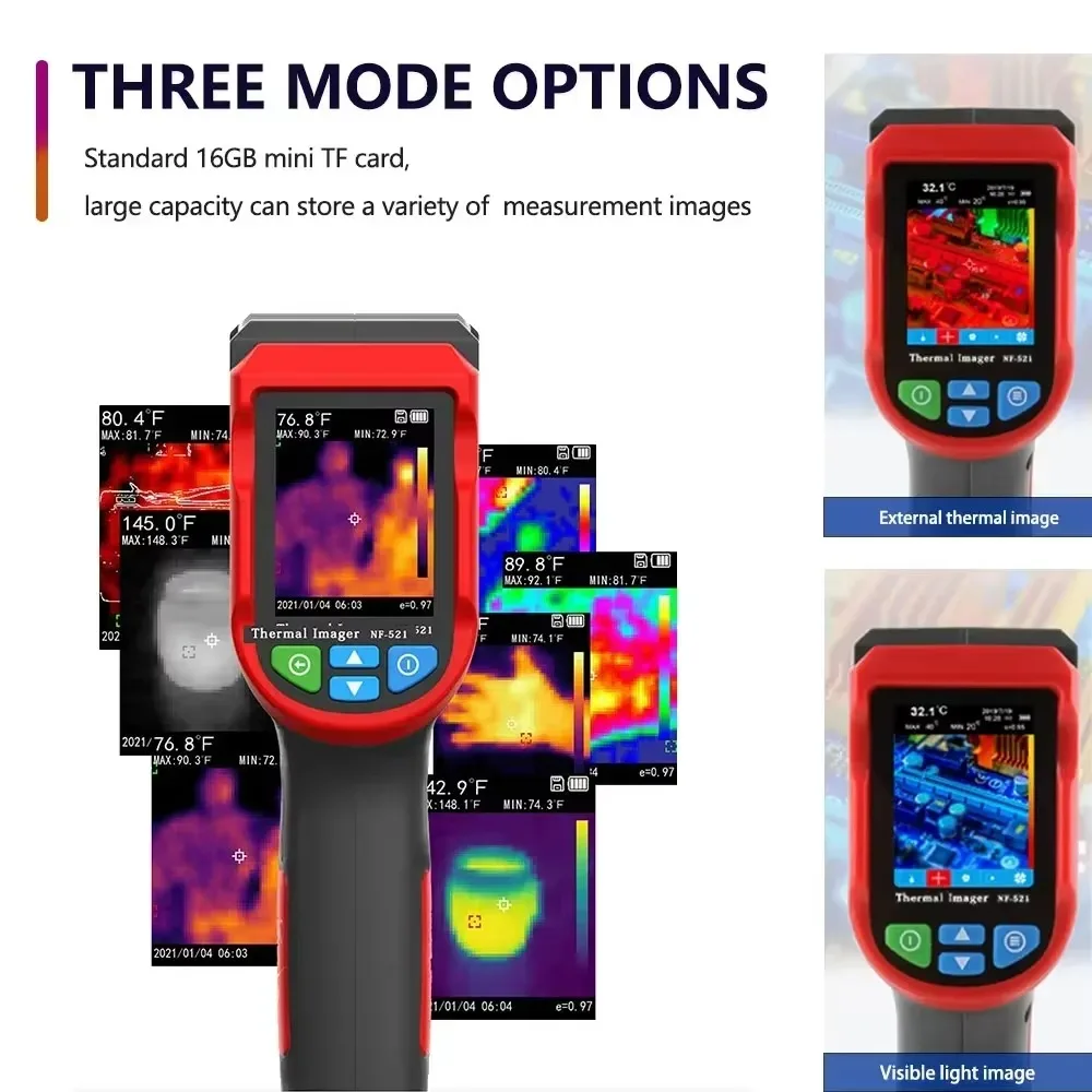 Sensore termocamera a infraros - Nf 521 Thermal Imaging Camera recensione e prezzo