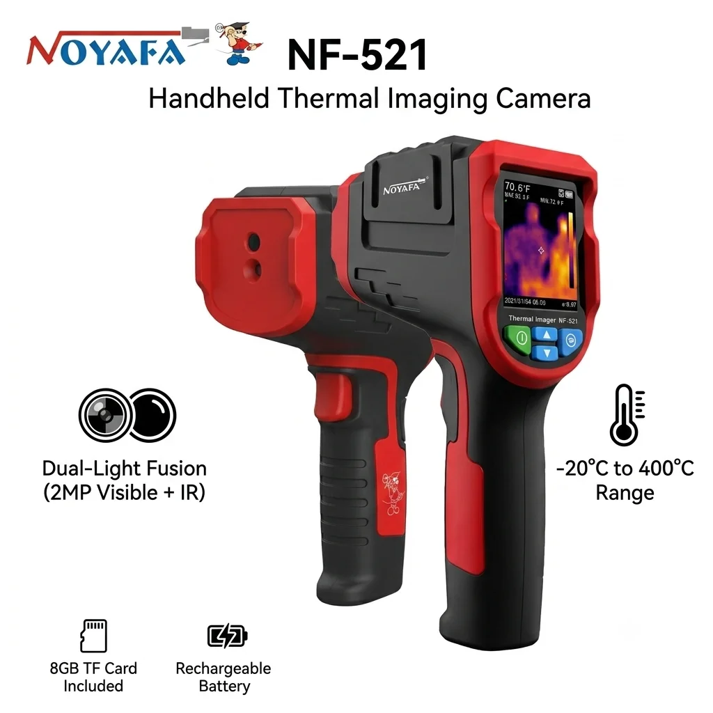 NOYAFA NF-521 Termocamera Port - Nf 521 Thermal Imaging Camera recensione e prezzo