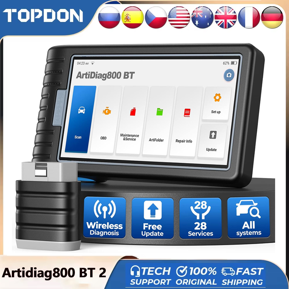 TOPDON ArtiDiag800 BT Strument - Topdon Tc001 Thermal Camera recensione e prezzo